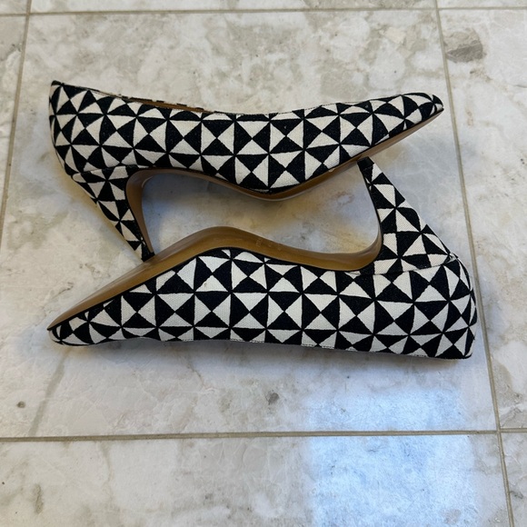 NWOT Isabel Marant Geometric Print Heels - Picture 6 of 6